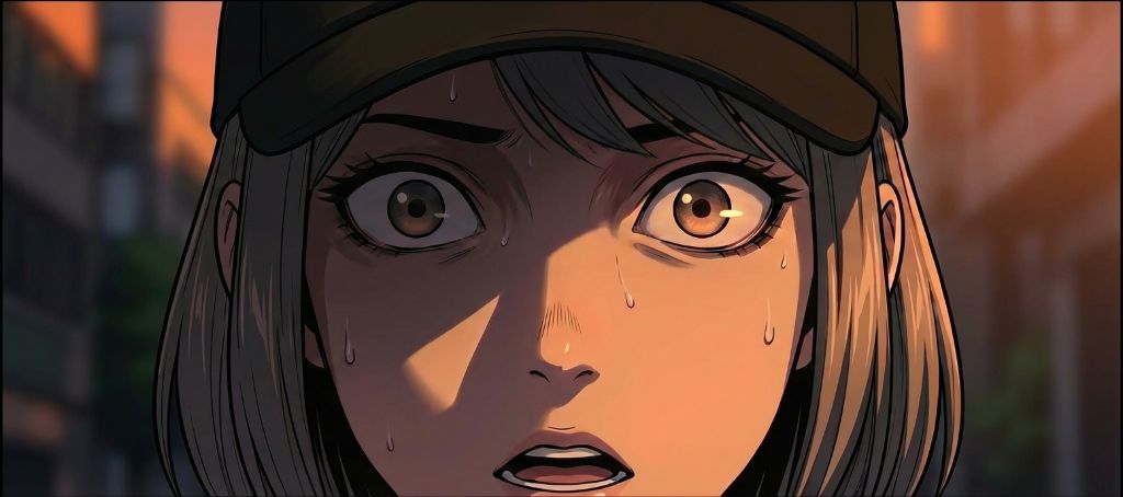 採用マンガ 10ページ目 - 緊張の表情